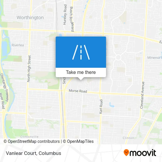 Vanlear Court map