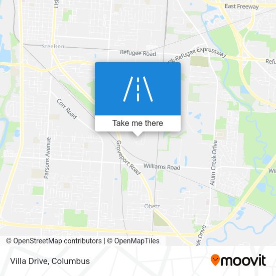 Mapa de Villa Drive