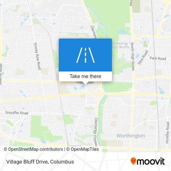 Mapa de Village Bluff Drive