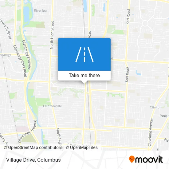 Village Drive map
