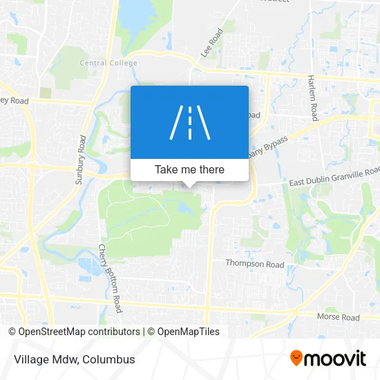 Village Mdw map