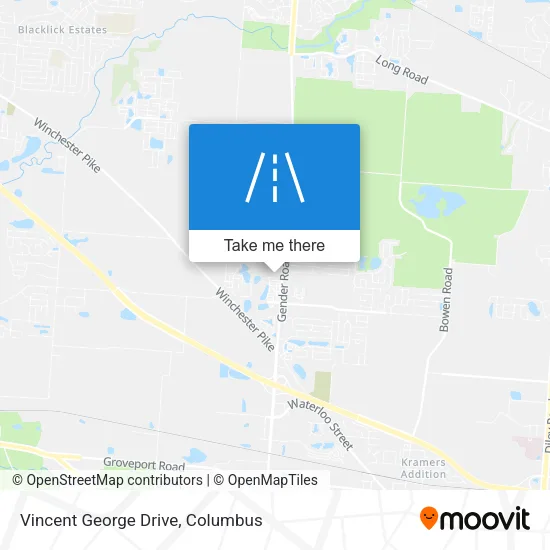 Vincent George Drive map