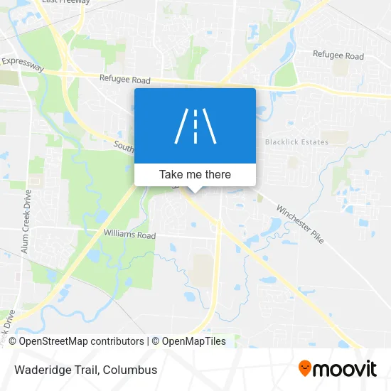 Waderidge Trail map