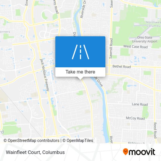 Mapa de Wainfleet Court