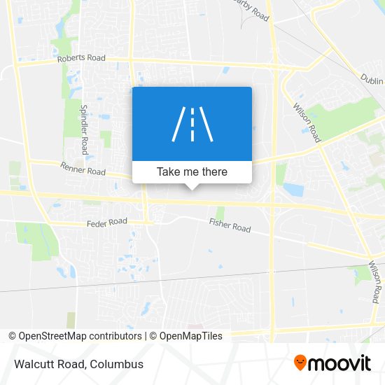Mapa de Walcutt Road