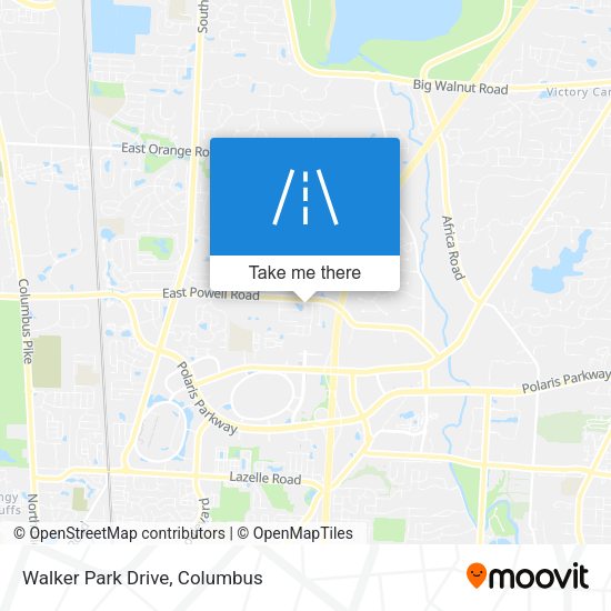 Mapa de Walker Park Drive