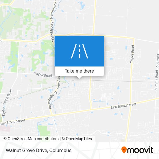 Walnut Grove Drive map
