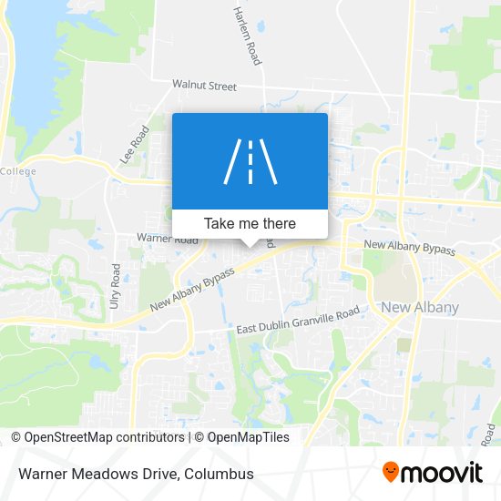 Mapa de Warner Meadows Drive