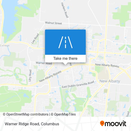 Mapa de Warner Ridge Road