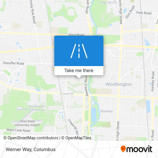 Mapa de Werner Way