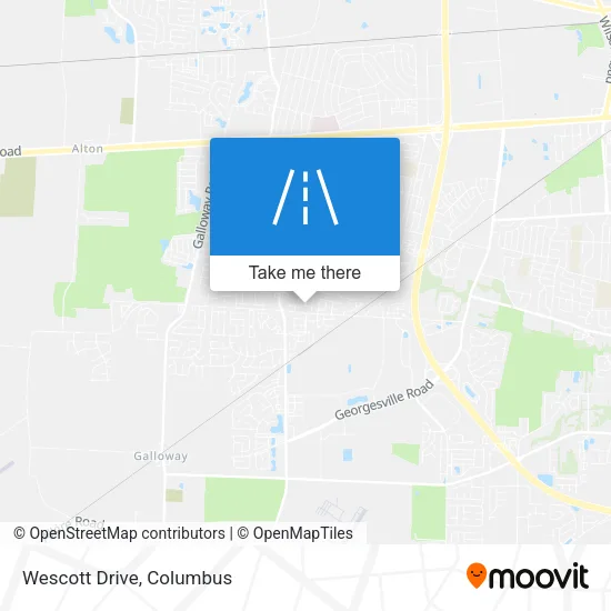 Wescott Drive map