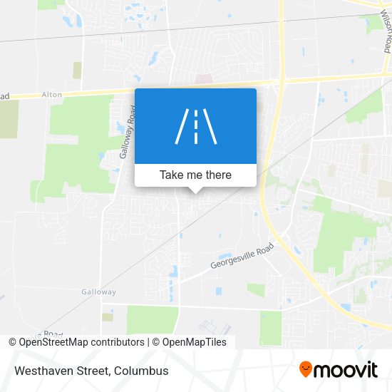 Mapa de Westhaven Street