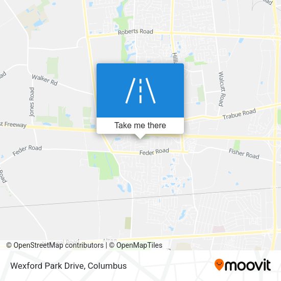 Wexford Park Drive map