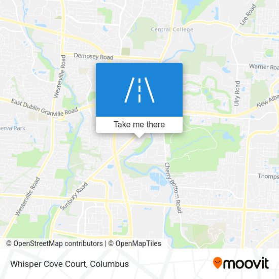 Whisper Cove Court map