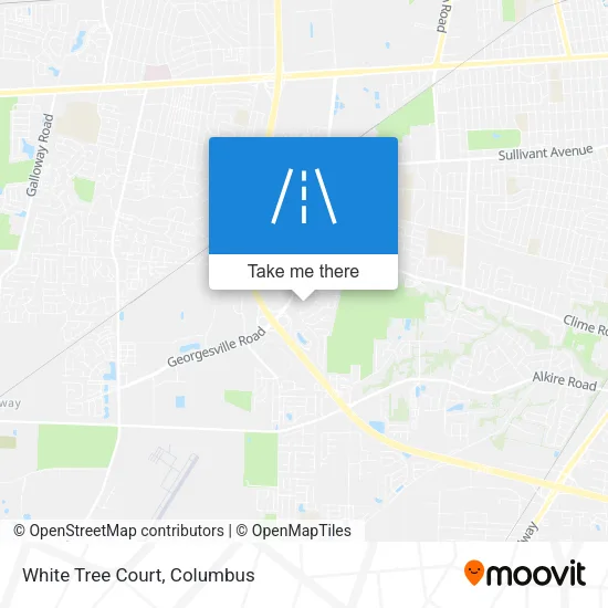White Tree Court map