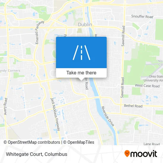 Mapa de Whitegate Court