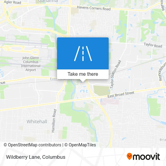 Wildberry Lane map