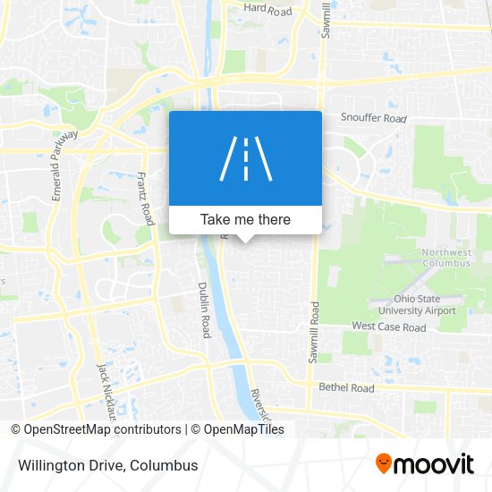 Mapa de Willington Drive