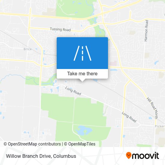 Mapa de Willow Branch Drive