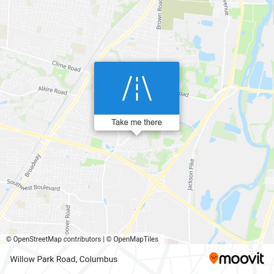 Mapa de Willow Park Road