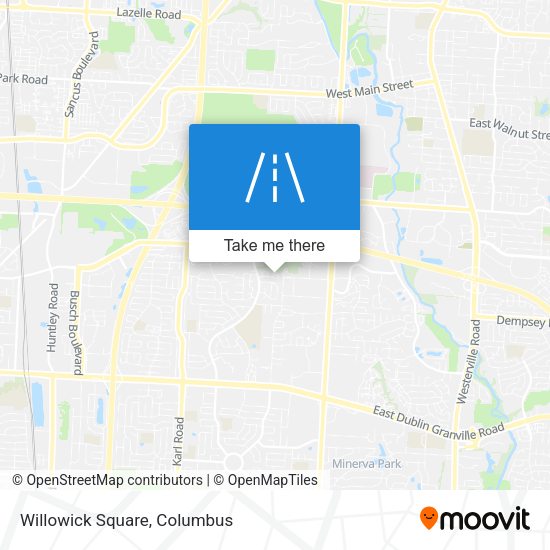 Mapa de Willowick Square