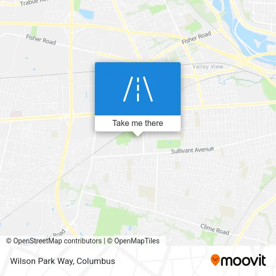 Wilson Park Way map