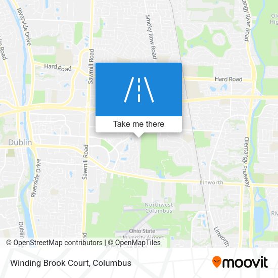 Winding Brook Court map