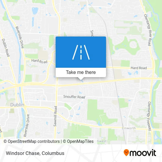 Windsor Chase map