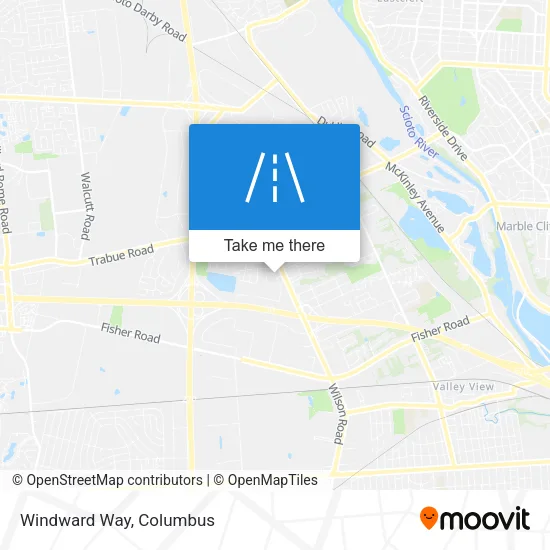 Windward Way map