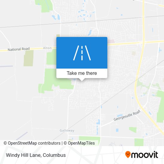 Mapa de Windy Hill Lane