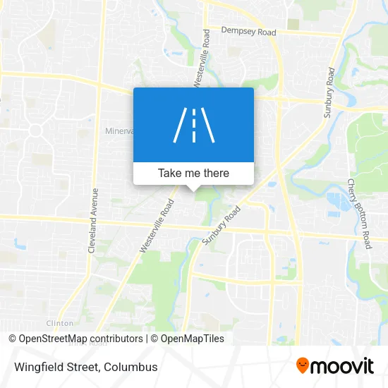 Wingfield Street map