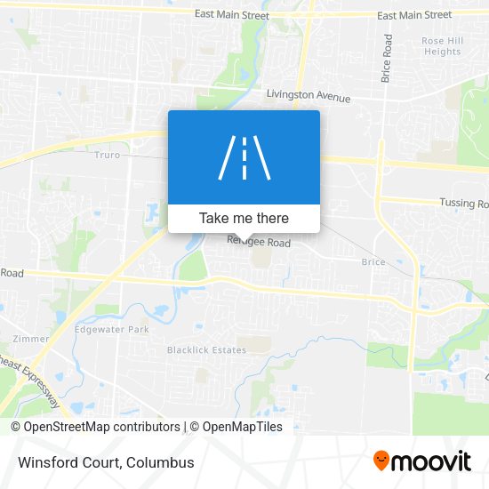 Winsford Court map