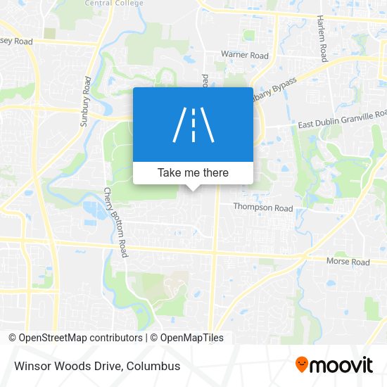 Mapa de Winsor Woods Drive