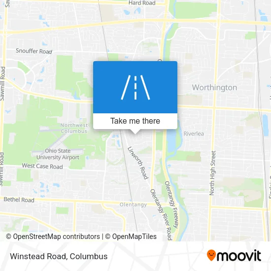 Winstead Road map