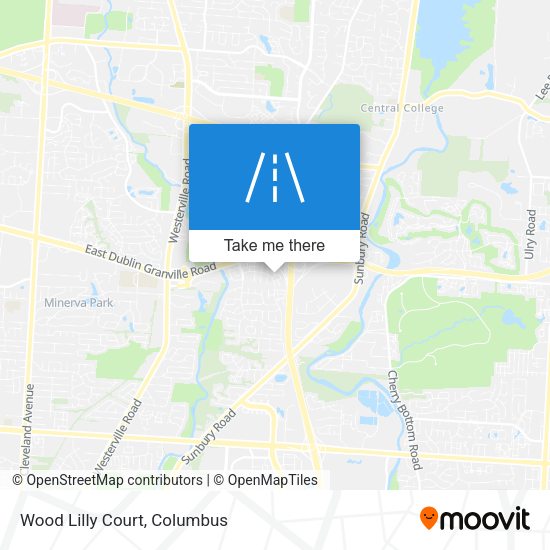 Mapa de Wood Lilly Court