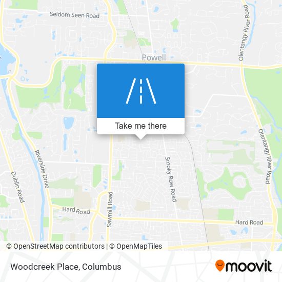 Woodcreek Place map