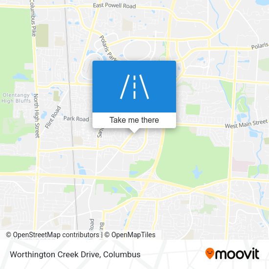 Worthington Creek Drive map