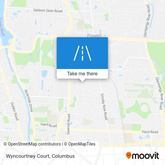 Mapa de Wyncourtney Court