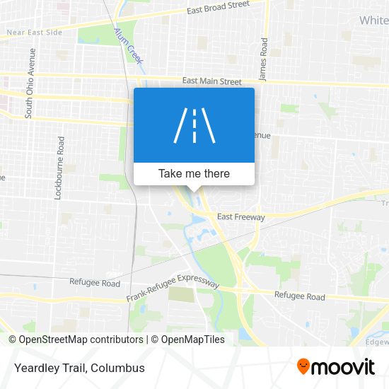 Mapa de Yeardley Trail