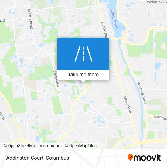 Mapa de Addinston Court