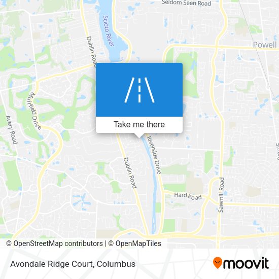 Avondale Ridge Court map