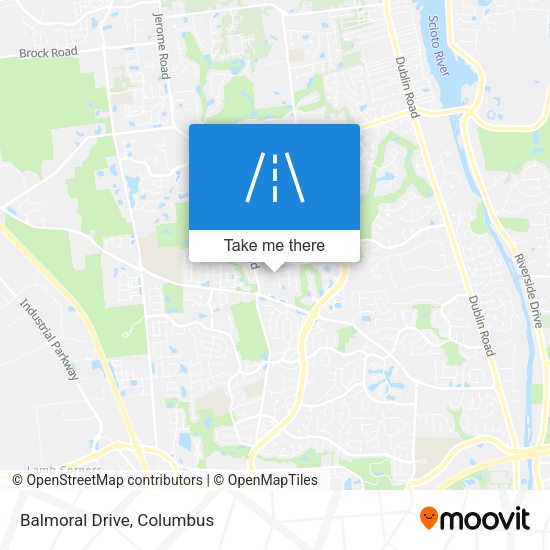 Mapa de Balmoral Drive