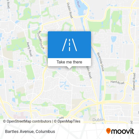 Bartles Avenue map
