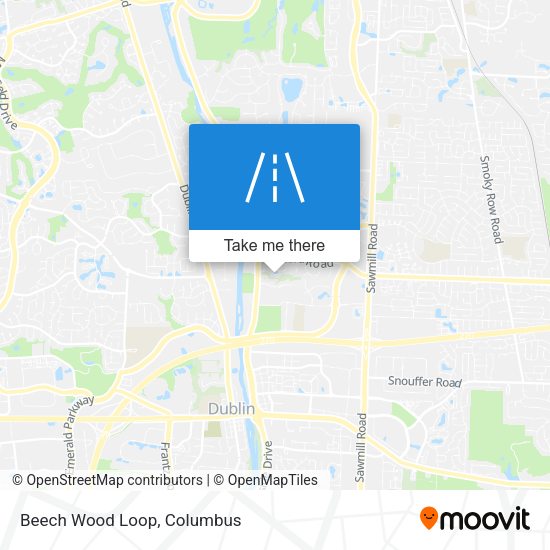 Mapa de Beech Wood Loop