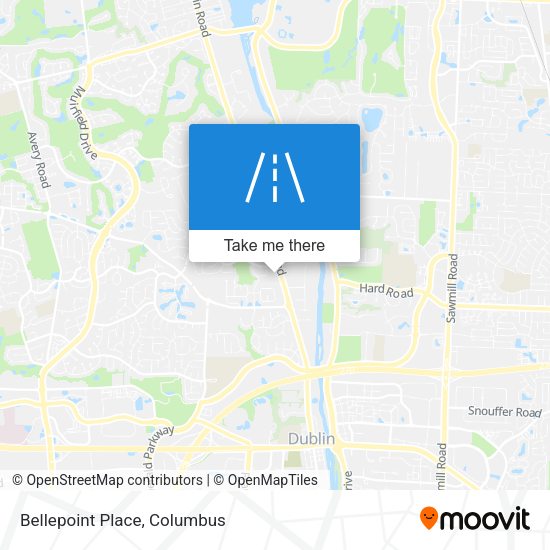 Mapa de Bellepoint Place