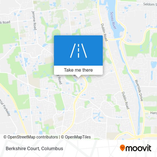 Mapa de Berkshire Court