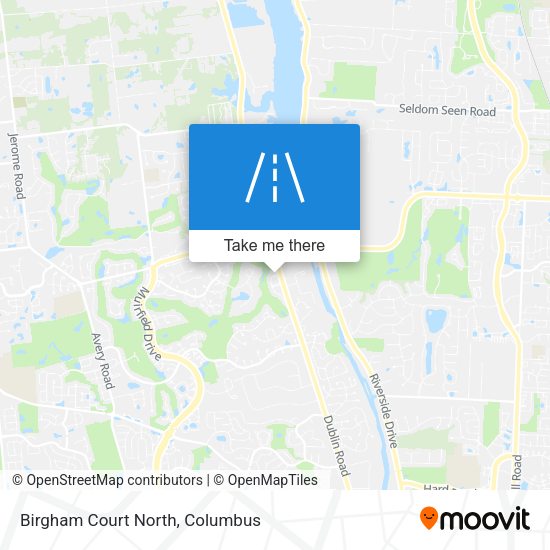 Birgham Court North map