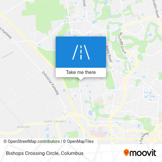 Bishops Crossing Circle map