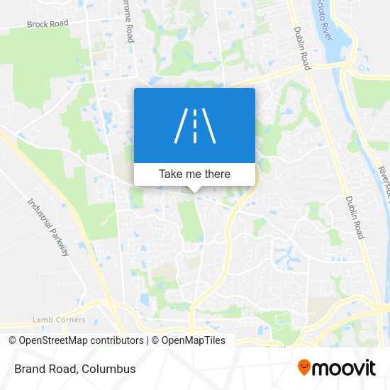 Mapa de Brand Road