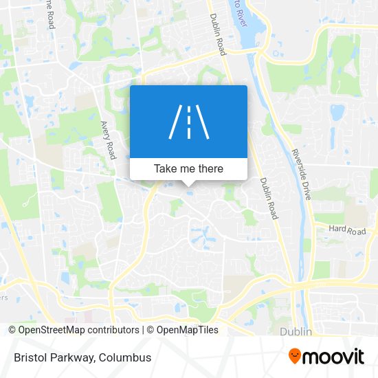 Mapa de Bristol Parkway